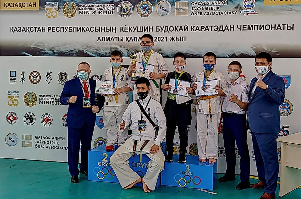 Чемпионат РК по «Fullcontact Karate» 2021 призеры